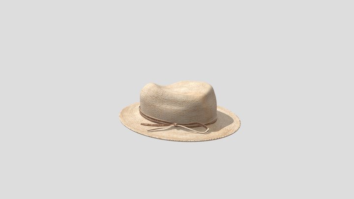 Fedora_hat_Maya 3D Model