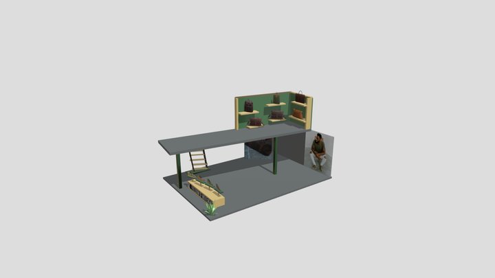 FOM Brand Booth 3D Model