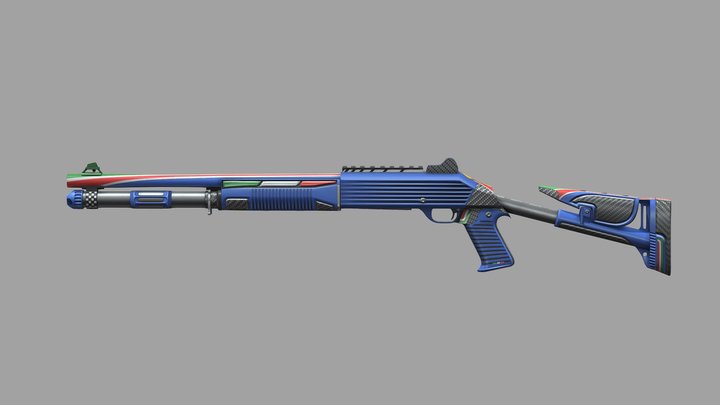 XM1014 | Rossa aka Testa V3 3D Model