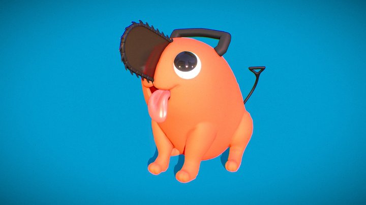 Pochita 3D Model