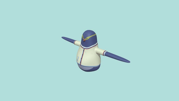 Hoiho Character 3D Model