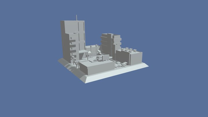 Mini Map 3D Model