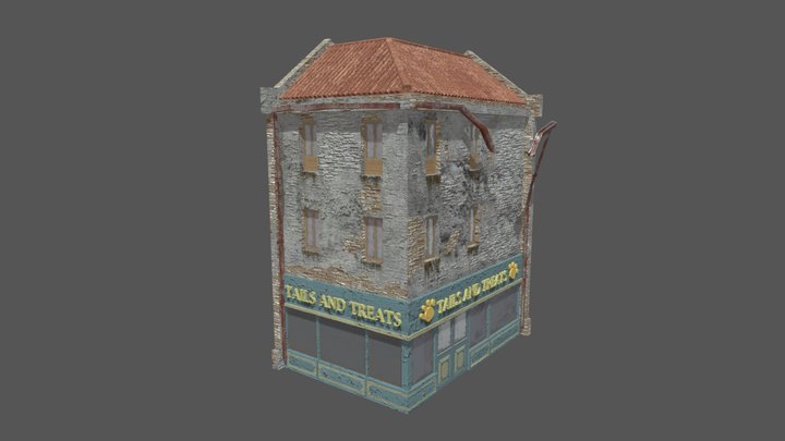 PET STORE 3D Model