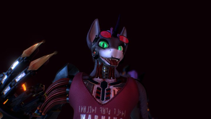 Second Administrator | Nightshade The Unicorn 3D Model