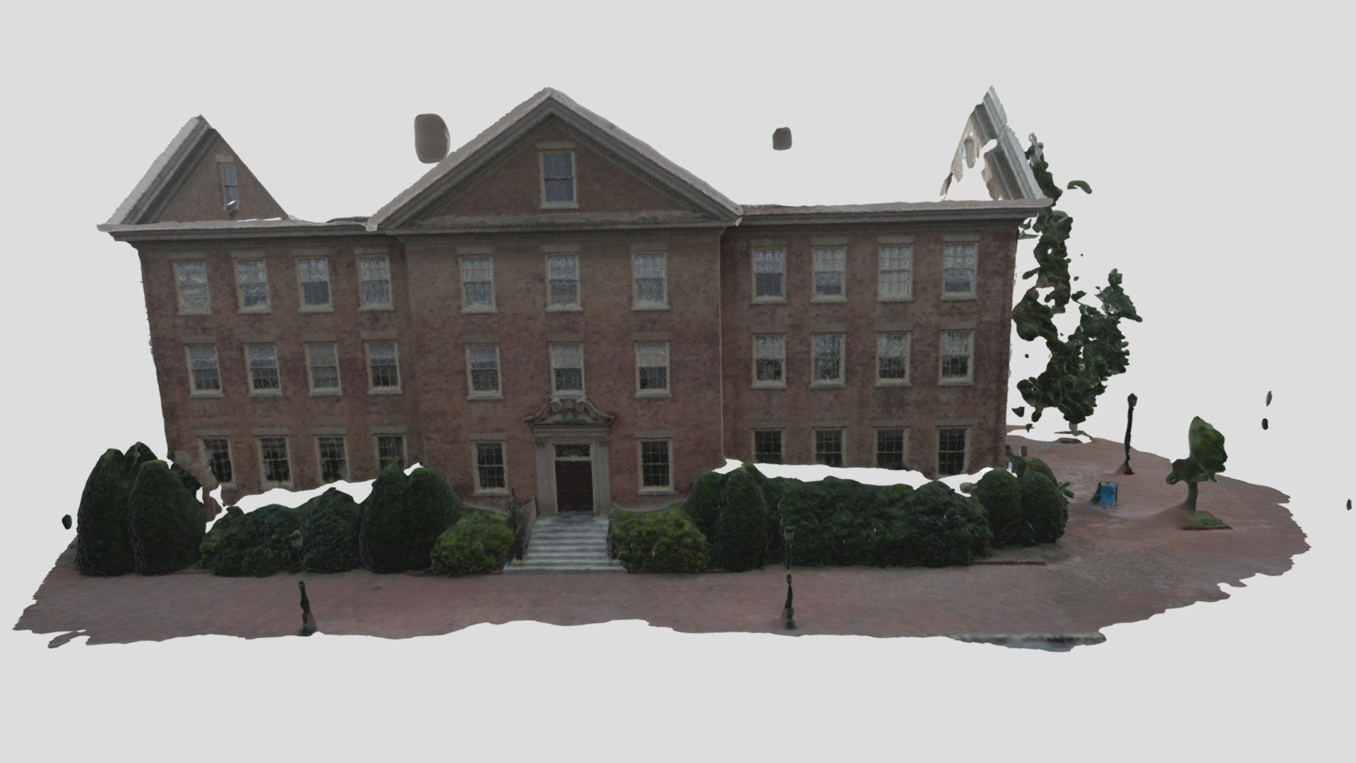South building - 3D model by bertt [013bf89] - Sketchfab