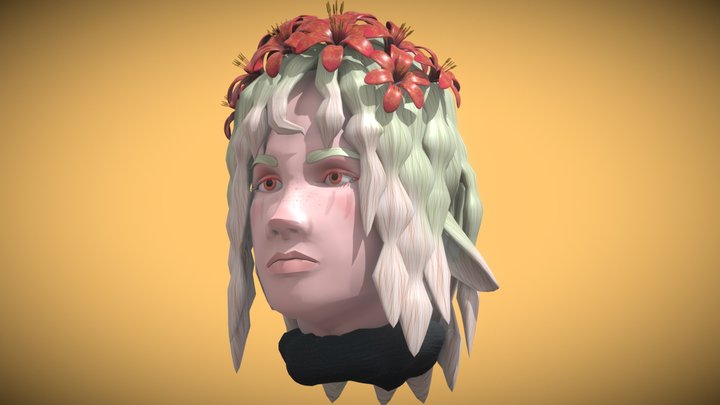 Face #3. Agrashina Betri 3D Model