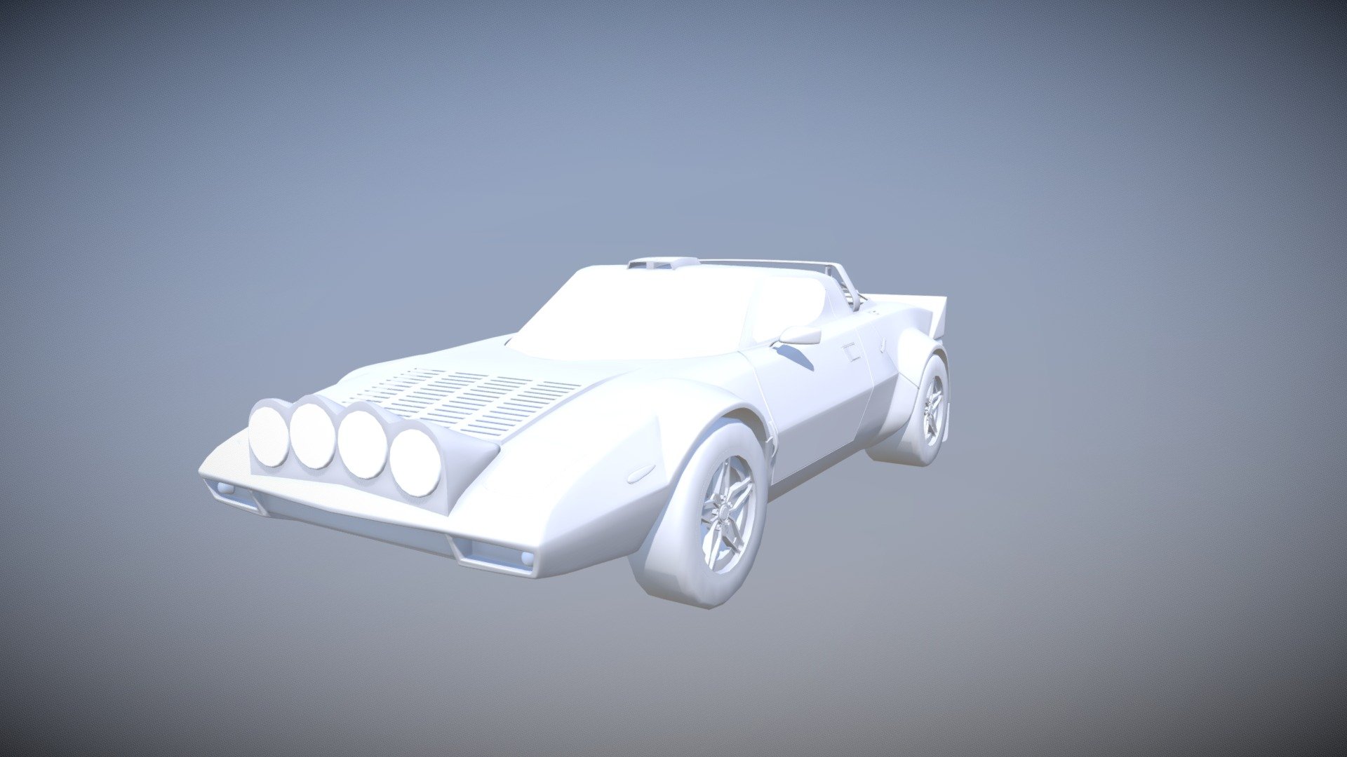 Lancia Stratos - 3D model by Rory Durno (@ScrewBert) [013db7f] - Sketchfab