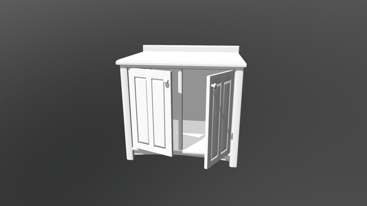 Small Cabinet 3D Model