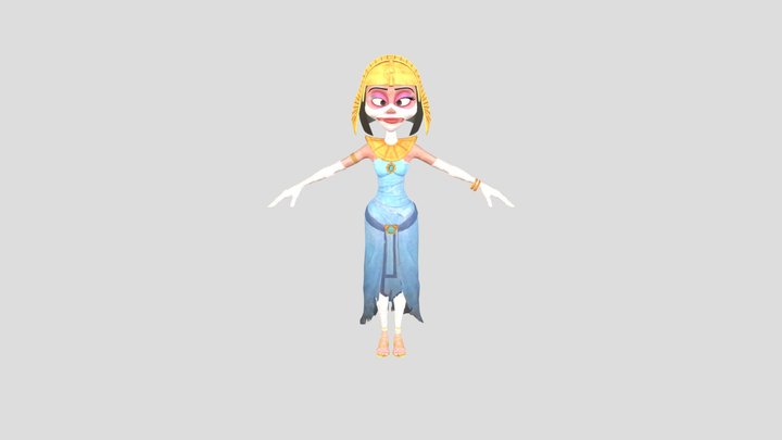 Ramona (Tad the Lost Explorer) Rig Mixamo