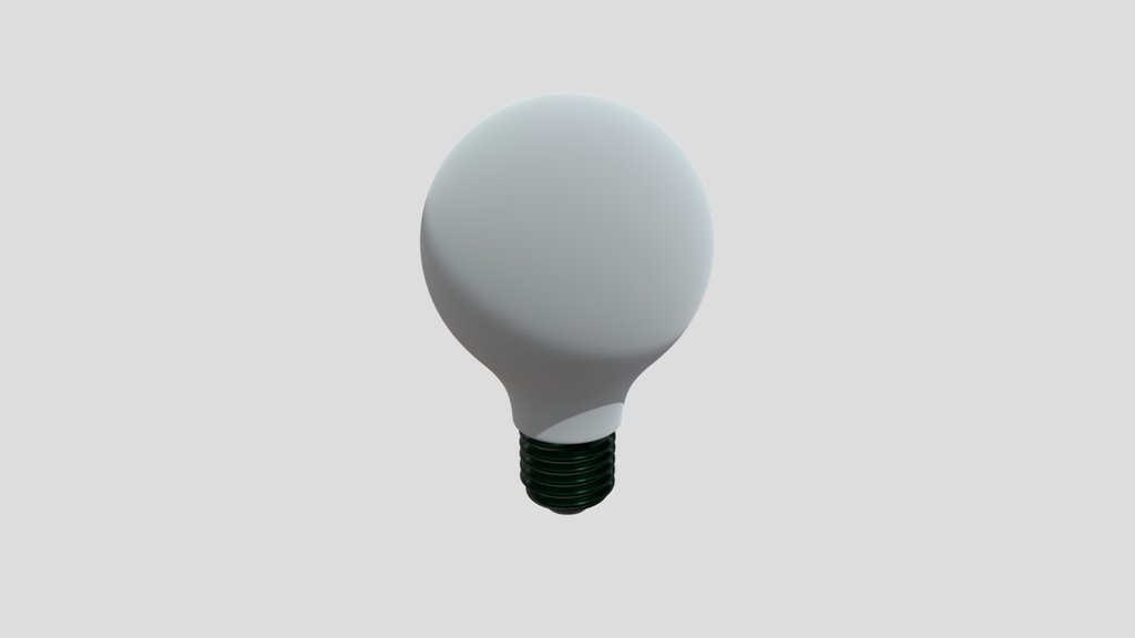 Lightbulb E26 G30 Led