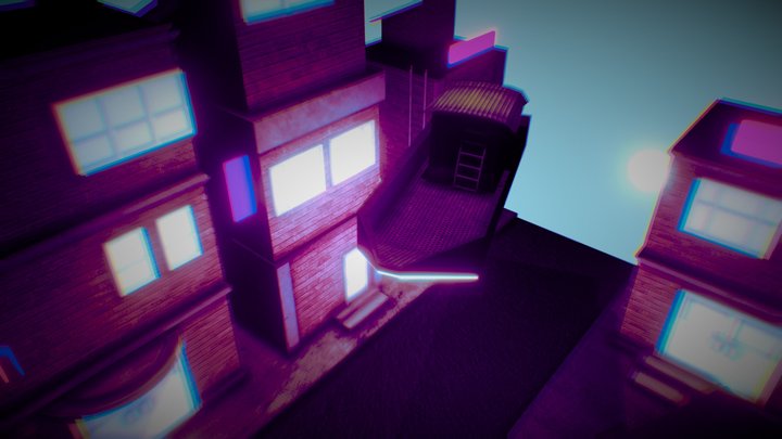 Cube World Build 3D Model