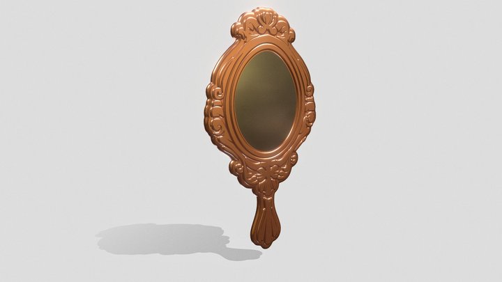 Hand Mirror - Bruna Tavares 3D Model