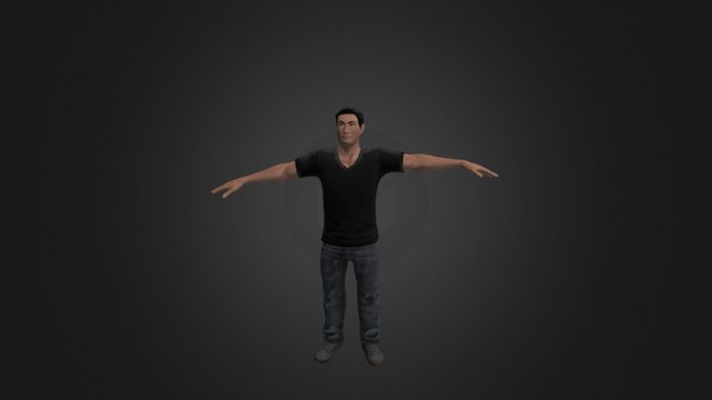 Experimental: Falling backwards / Sky diving 3D Model