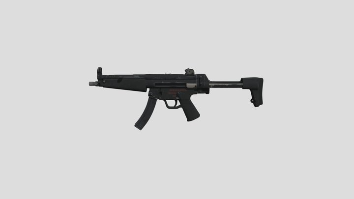 Heckler & Koch MP5 3D Model