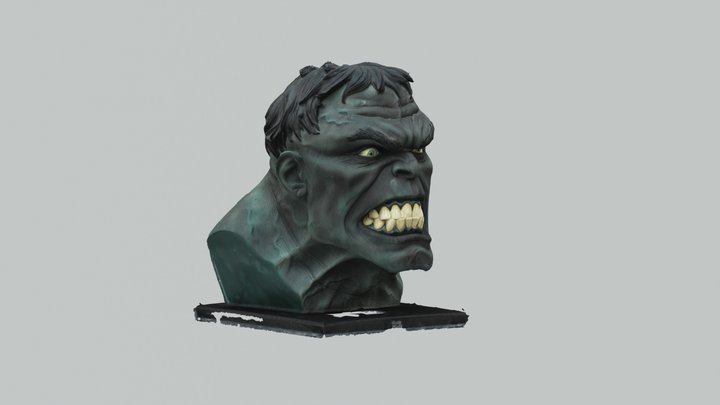 The Hulk 3D Model