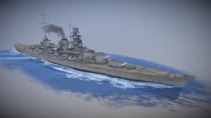Scharnhorst 3D Model