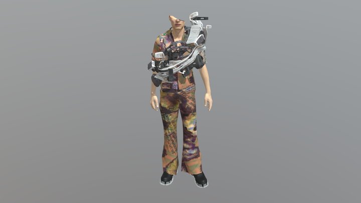 “Proustian effect”Character shot 3D Model