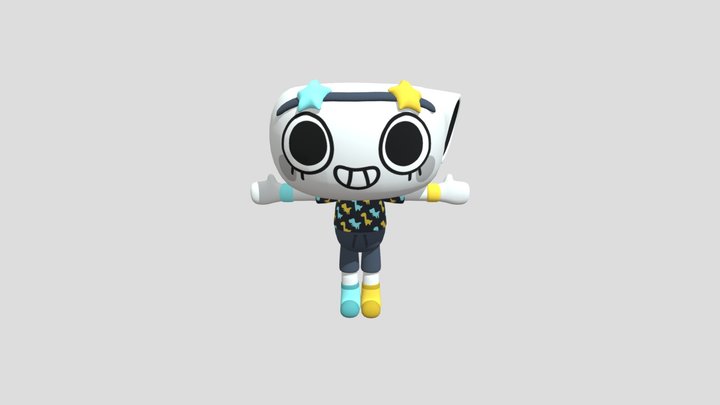 (RIGGED) Shelly StarTime 3D Model