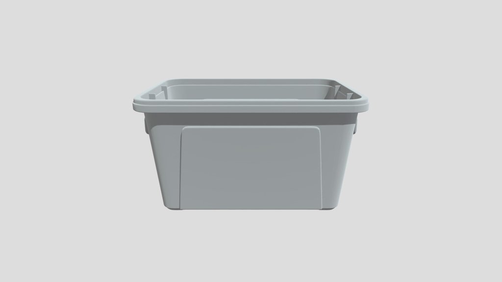Plastic Storage Box with Handles