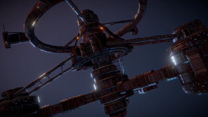 Space Station 13 3D Model