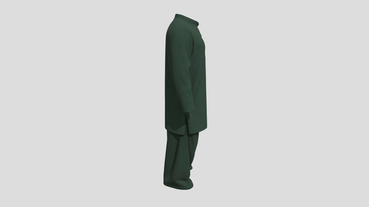 Green Shalwar Kameez