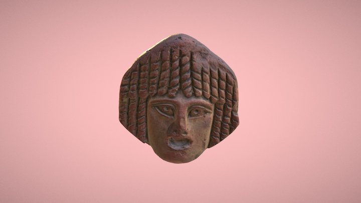 Testa di terracotta 3D Model