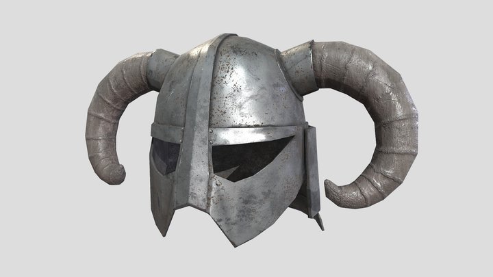 Iron Helmet (Skyrim) 3D Model