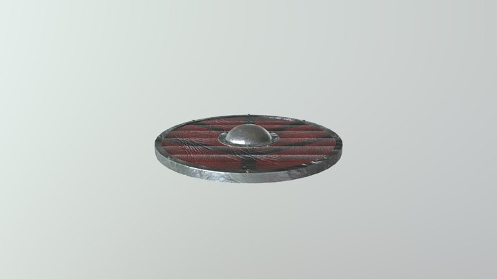 Viking shield 3D Model