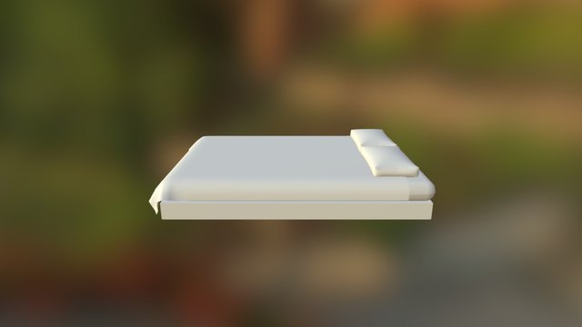 Bed 3D Model
