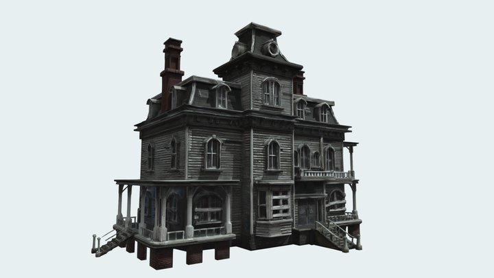 FREE Gothic Victorian Mansion – 3D Environment
