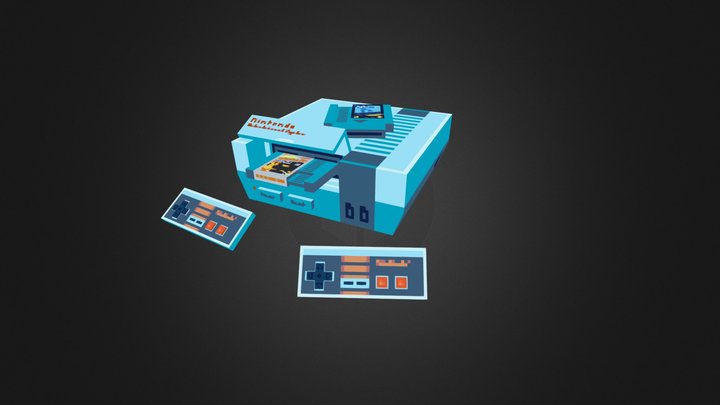 New N E S Posed 001 3D Model