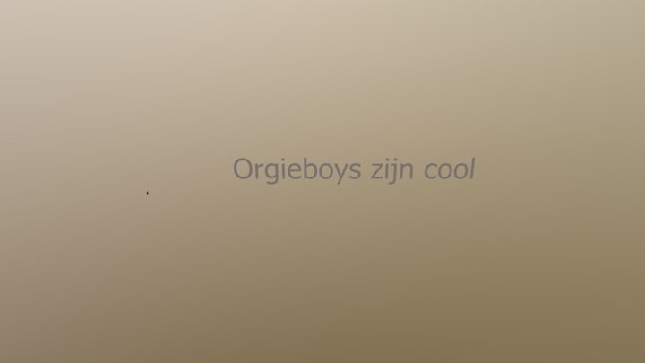 Orgieboys 4 life 3D Model