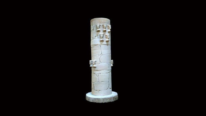 Escultura al aire libre en la UA 3D Model