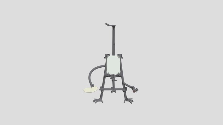 Easel 1 3D Model