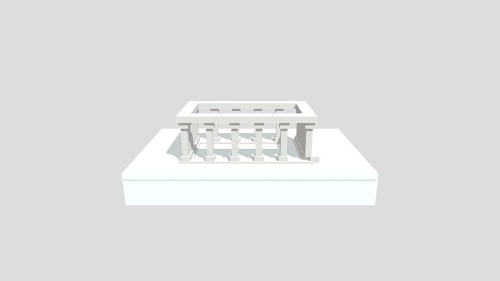 Minecraft Building 3D Model