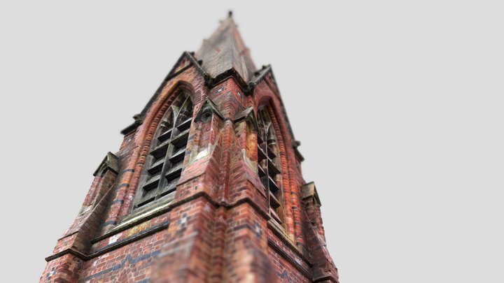 St Thomas Church Tower 3D Model