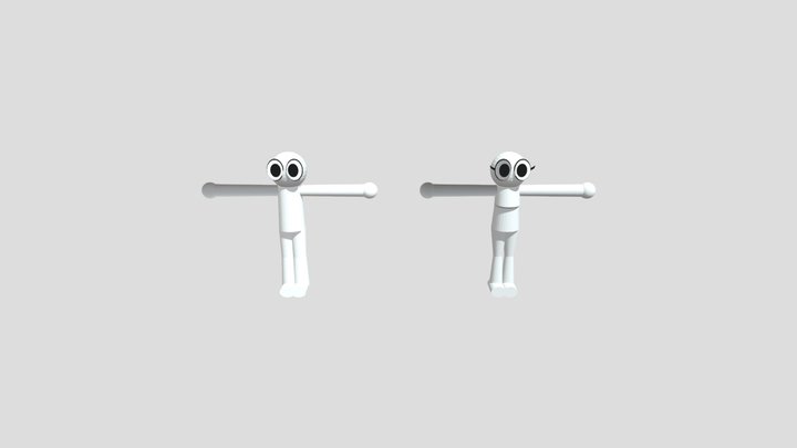 Character Bases (Read description) – Modello 3D gratuito STL