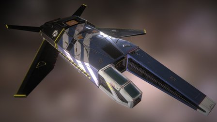 SHAAR-TOL Class Interceptor 3D Model
