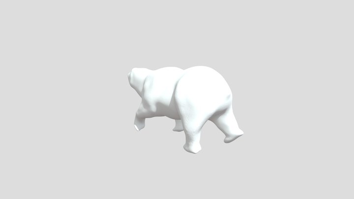 wed polar bear 02 test 3D Model