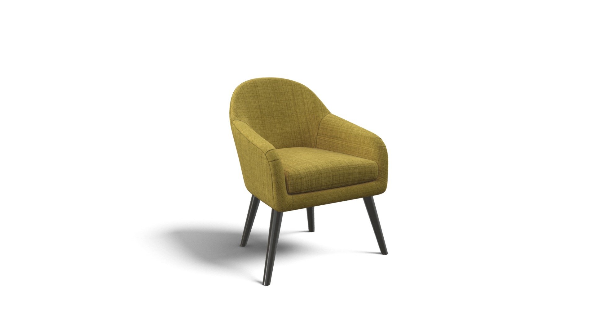 Chloe Accent Chair, Chair, Olive Green