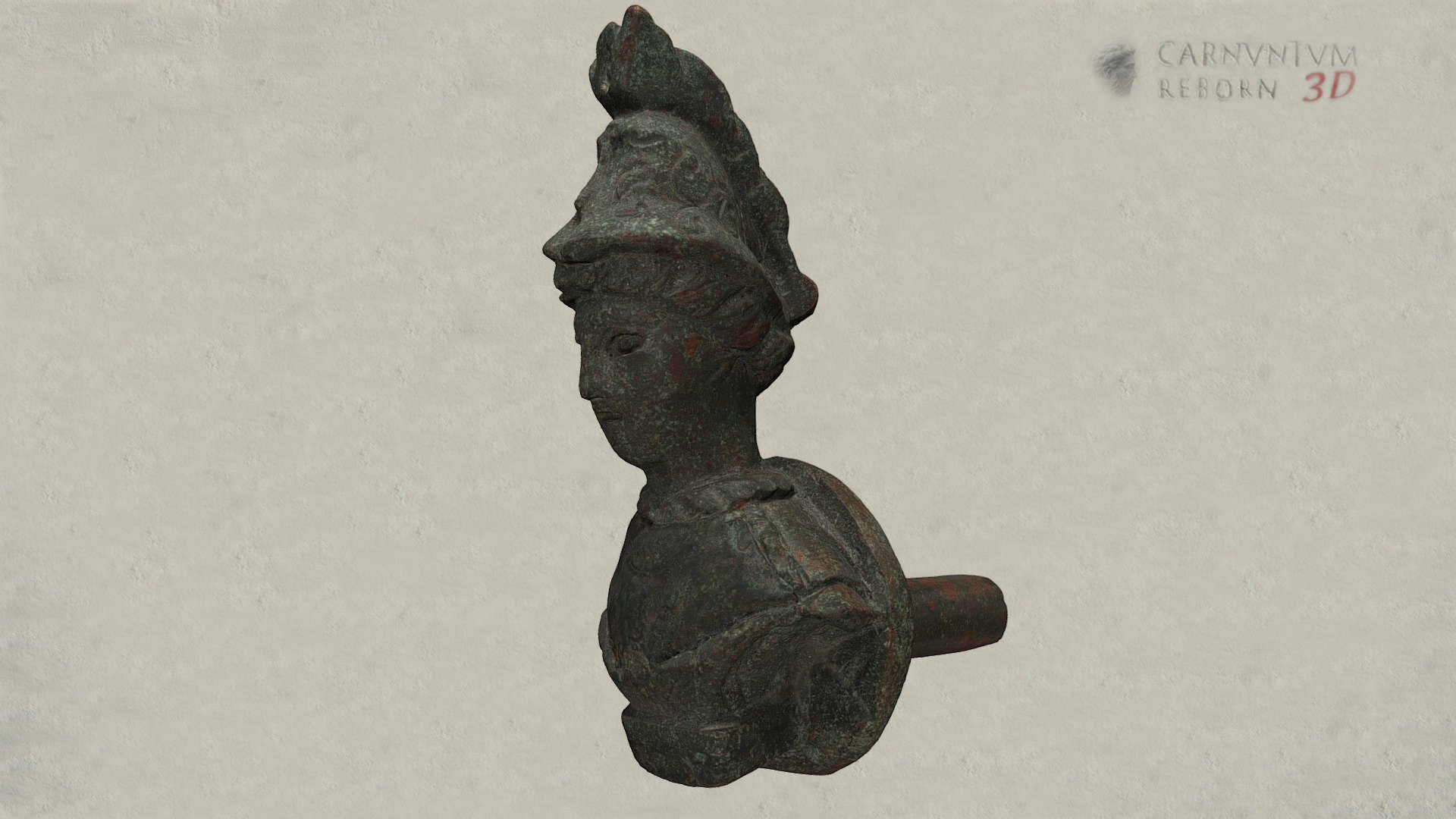 Büste der Minerva — Sketchfab embed 3D viewer