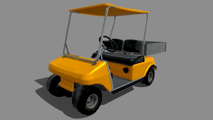 golf cart 3D Model