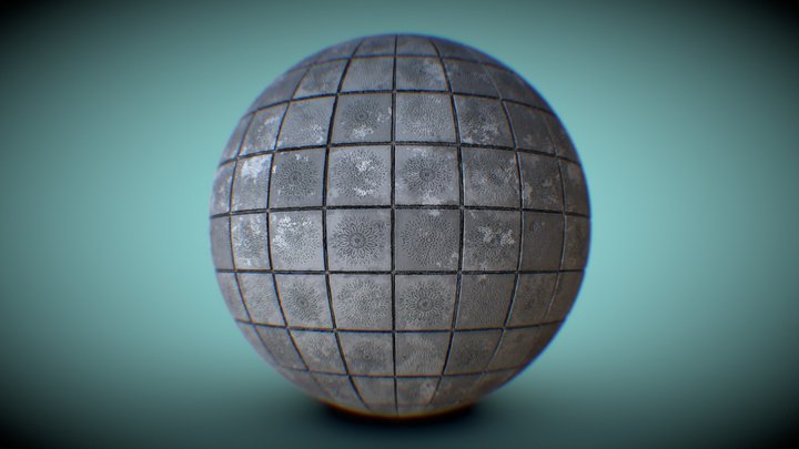 Stone Patterned Tiles | Tile Texture 3D Model