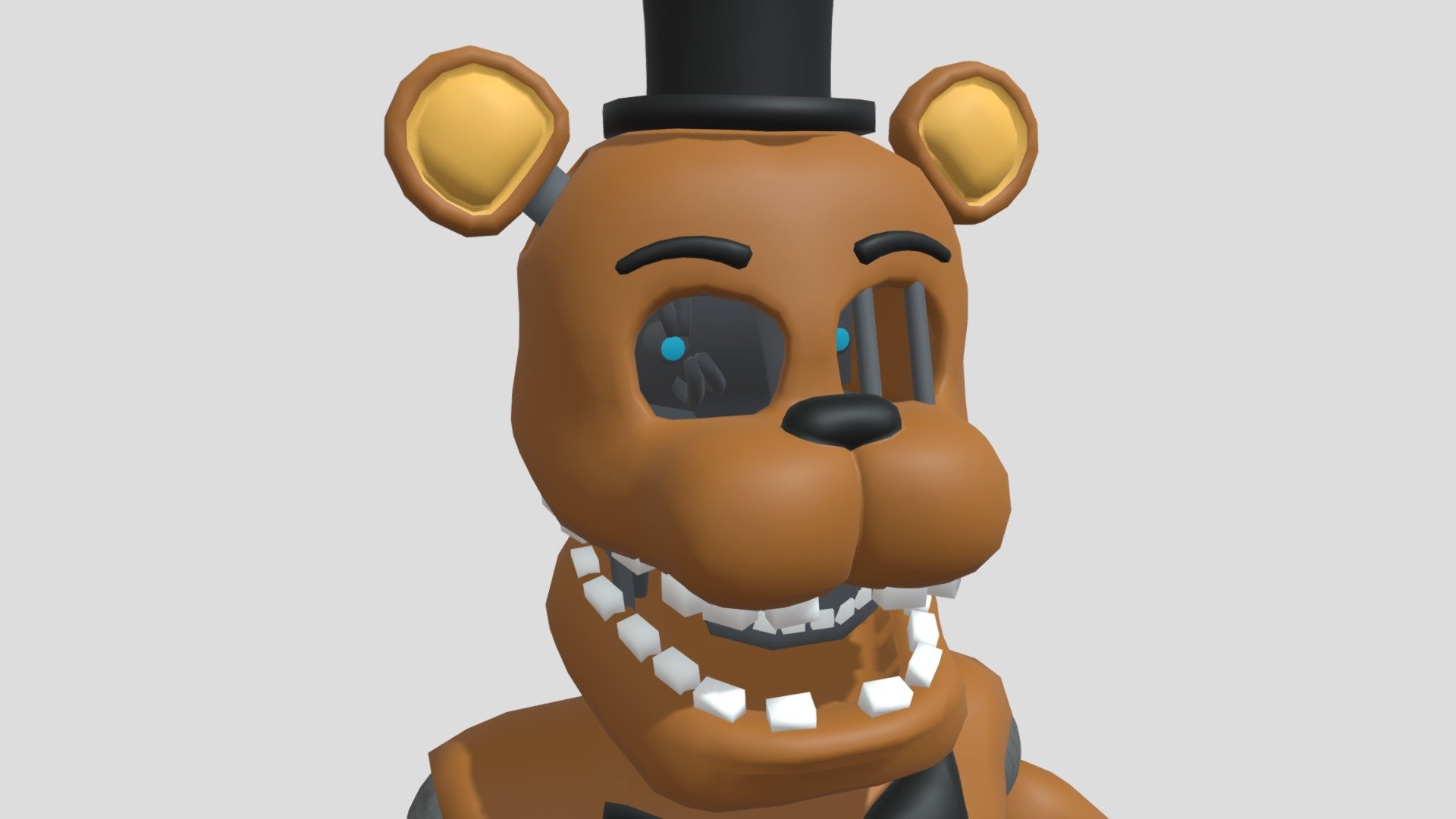 Stylized Withered Freddy model by me