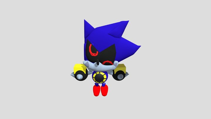 Metal Sonk.rom 3D Model