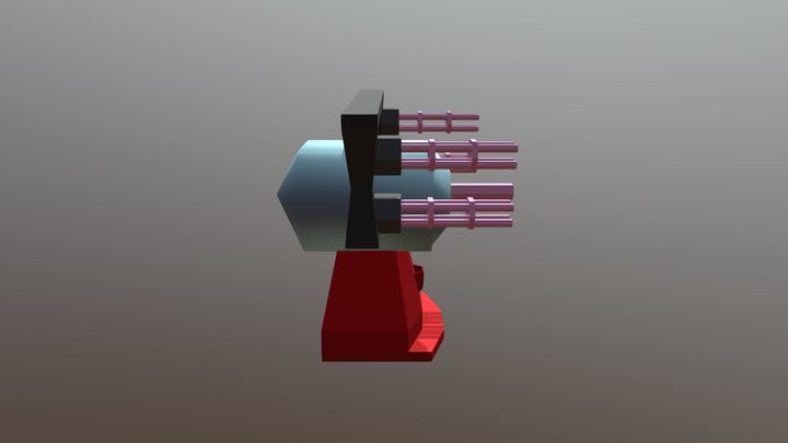 Chiclete Escudo 3D Model