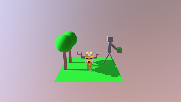 Minecraft V2 0 3D Model