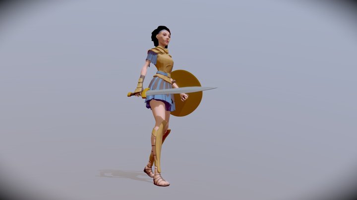 medea posed 3D Model