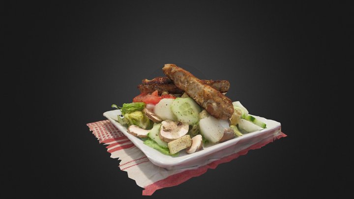 (Greek) Salad Days 3D Model