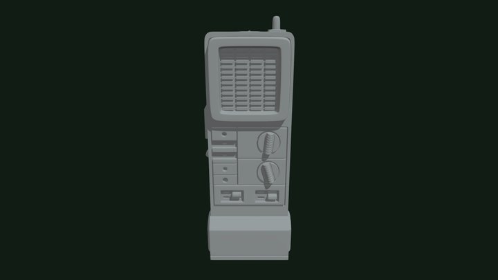 walkie talkie 3D Model